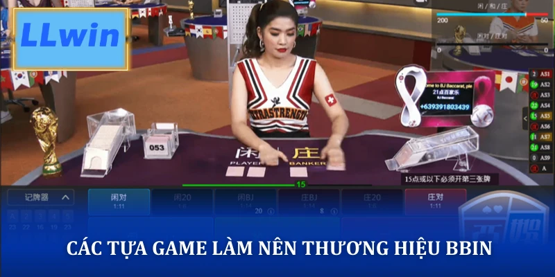 Các tựa game làm nên thương hiệu BBIN